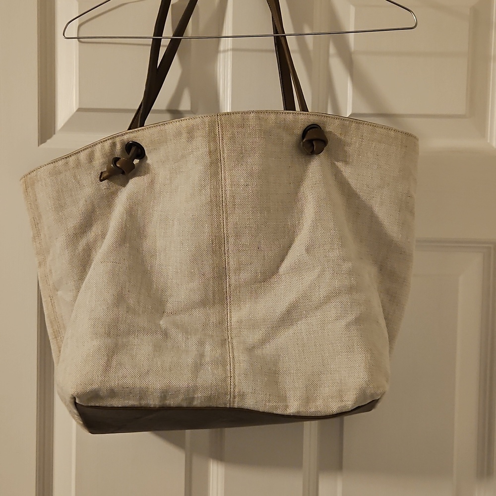 Eileen Fisher linen bag